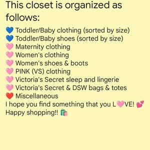 Hello!! 🙋‍♀️ Welcome to my closet❣️